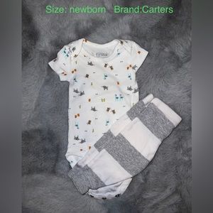 Short sleeve and pants set